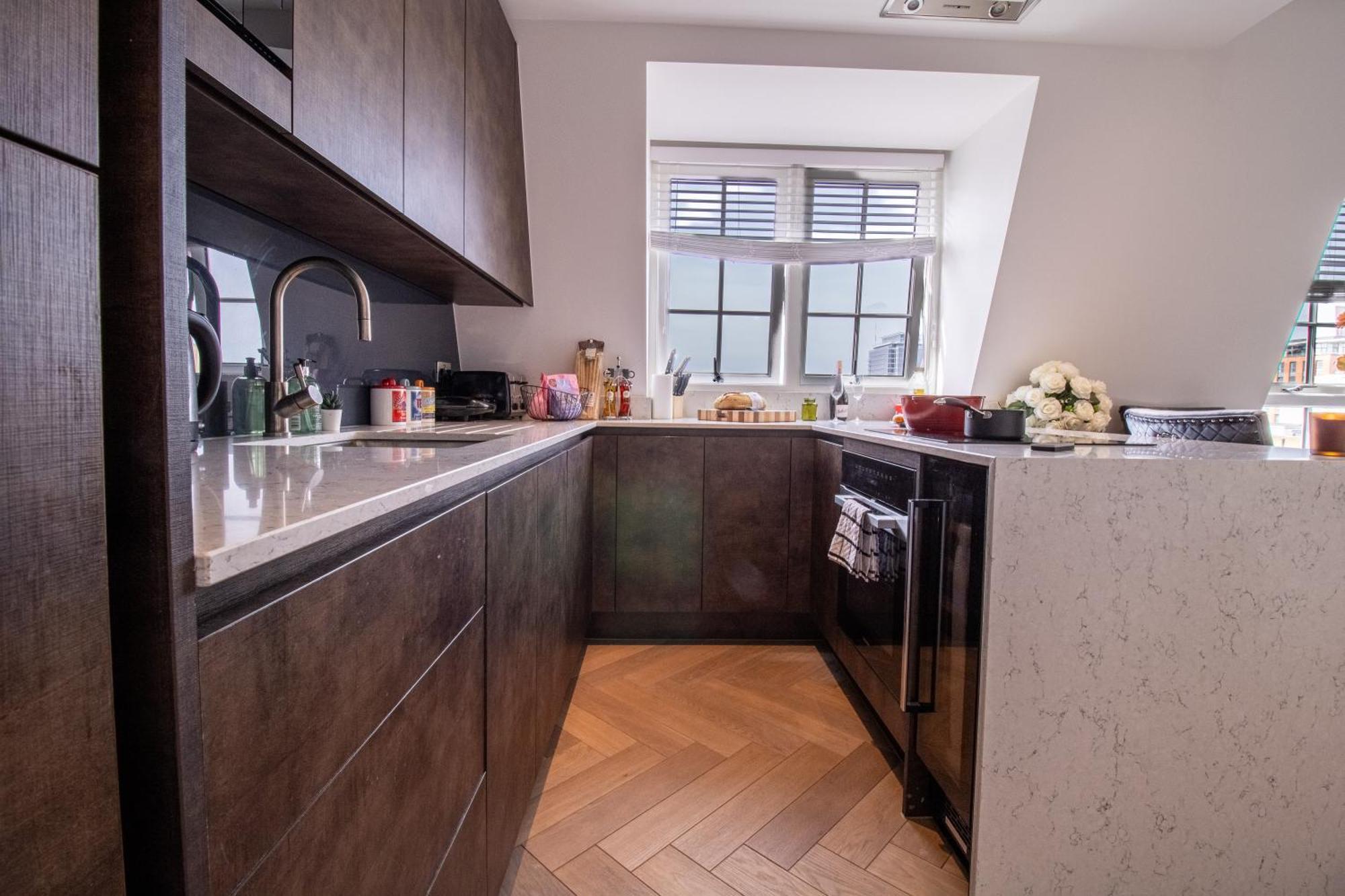 Luxurious 1-Bedroom Penthouse In Marble Arch 71 London Exterior foto