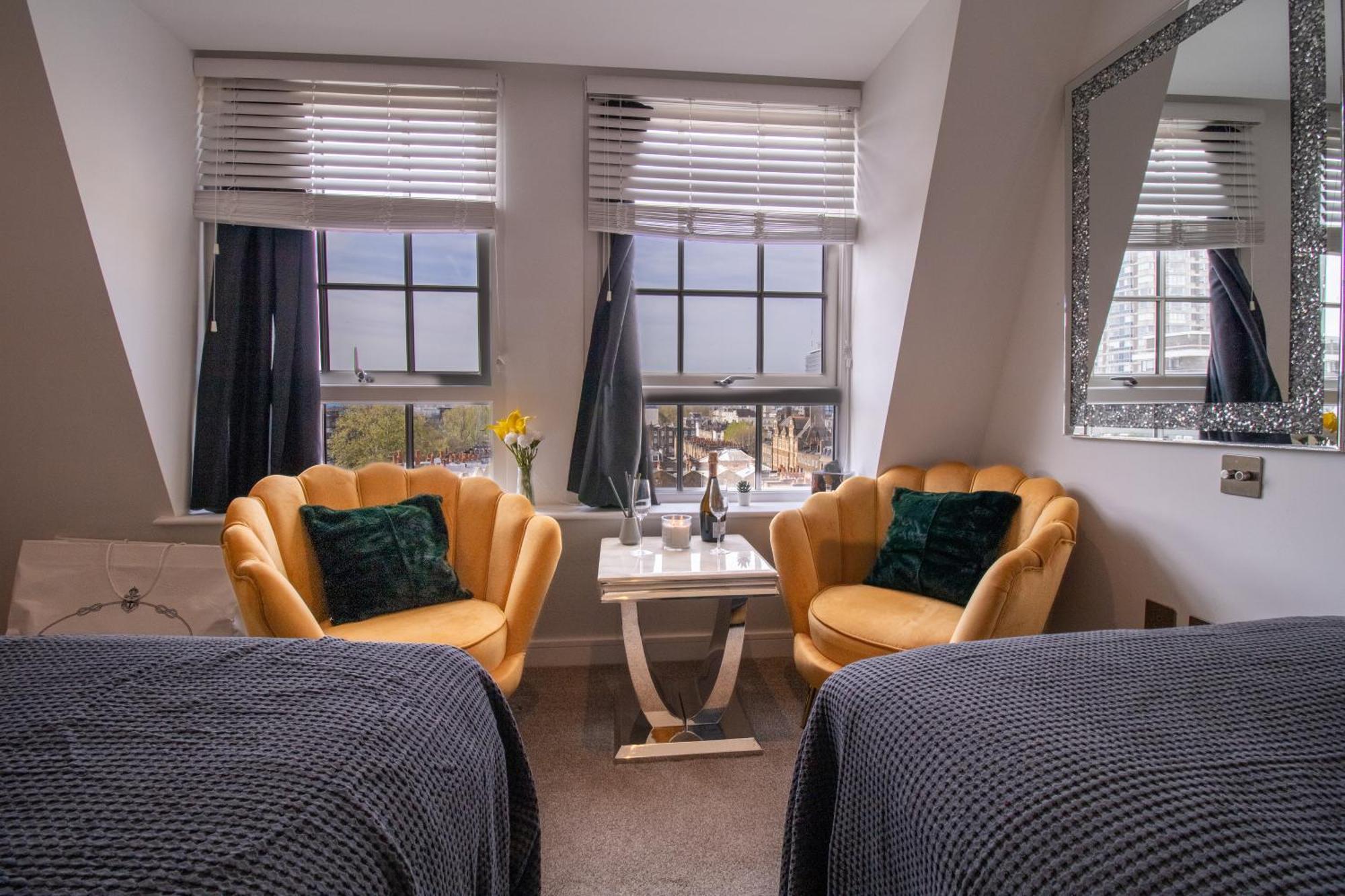 Luxurious 1-Bedroom Penthouse In Marble Arch 71 London Exterior foto