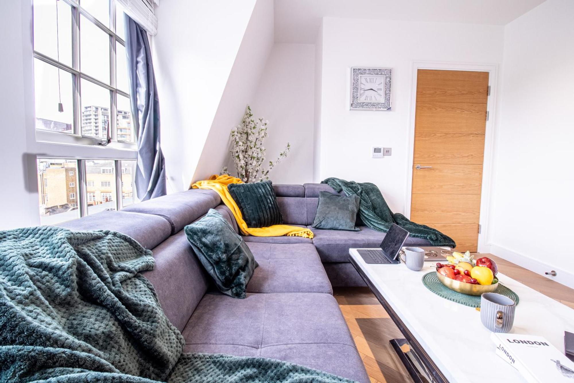 Luxurious 1-Bedroom Penthouse In Marble Arch 71 London Exterior foto