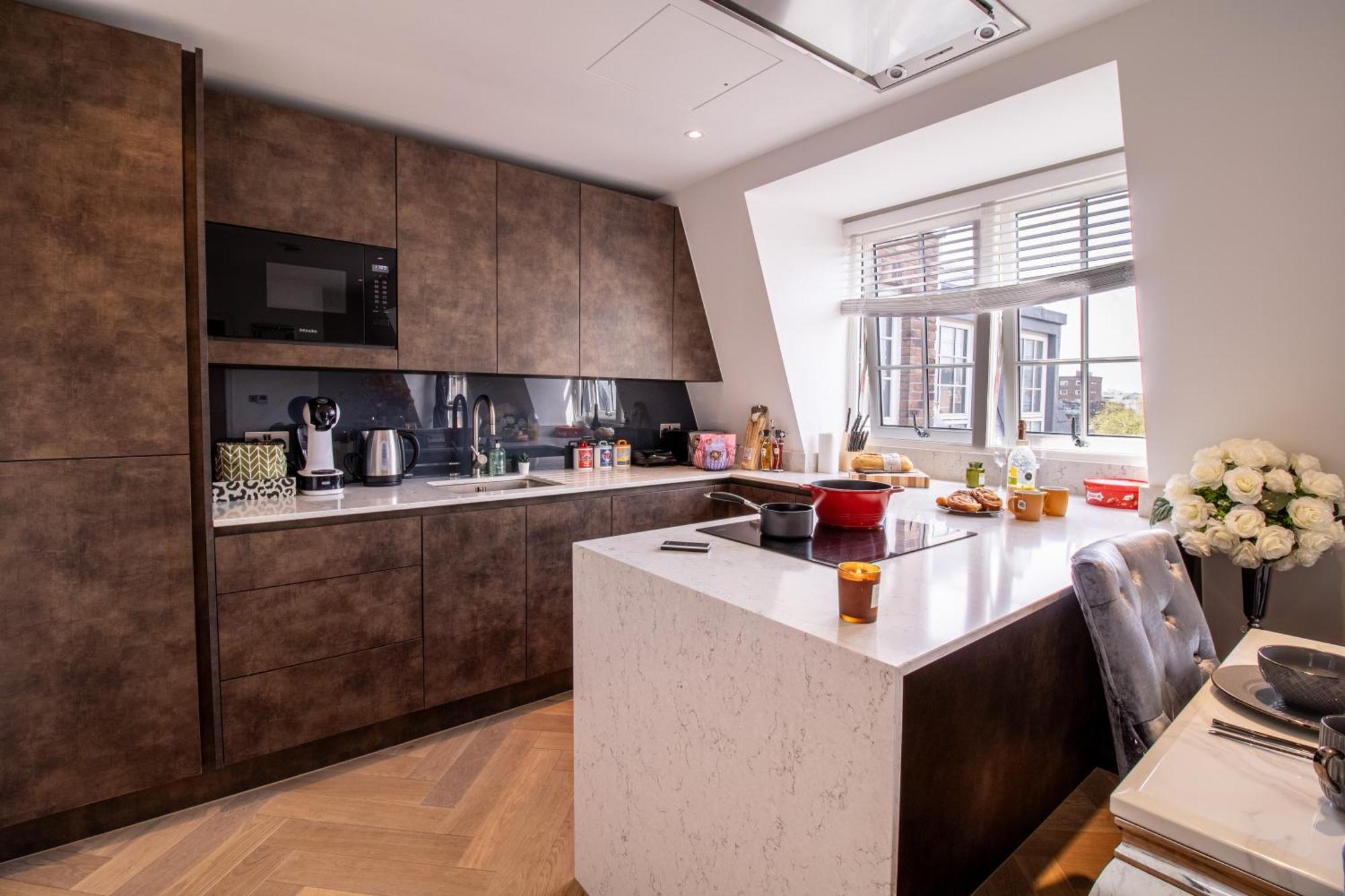 Luxurious 1-Bedroom Penthouse In Marble Arch 71 London Exterior foto